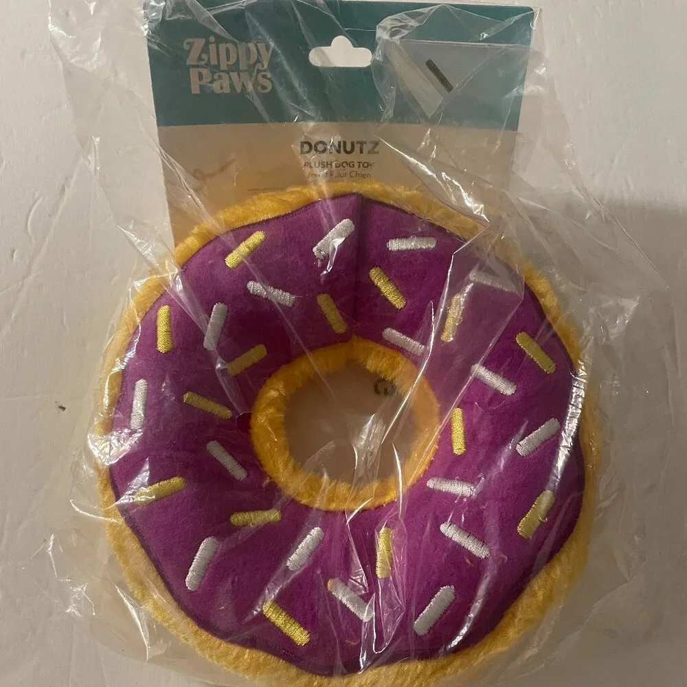 NWT- Zippy Paws Dog Squeaker Toy